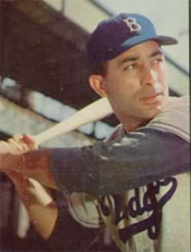 Dodgers RF Carl Furillo
